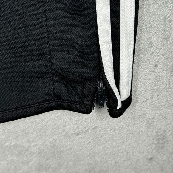 Adidas Pants Women Large Black Track Pants Lounge Climacool Workout Athleisure - Picture 5 of 9